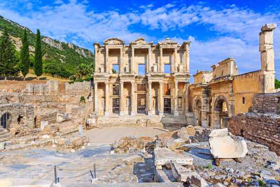 Library of Celsus in Ephesus Ancient City, Izmir, Turkey