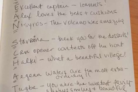 Review img # 14 of the yacht Aegean Schatz