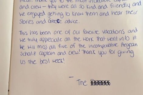 Review img # 9 of the yacht Aegean Schatz