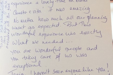 Review img # 82 of the yacht QUESTA e VITA