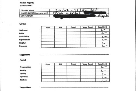 Review img # 16 of the yacht VALIUM62