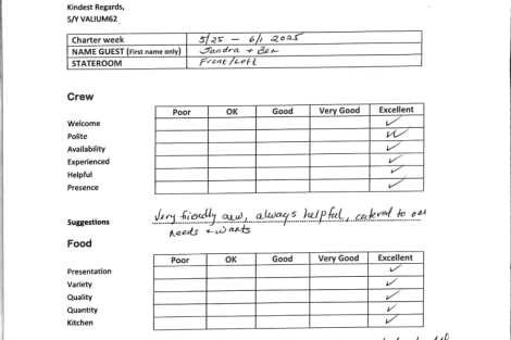 Review img # 36 of the yacht VALIUM62